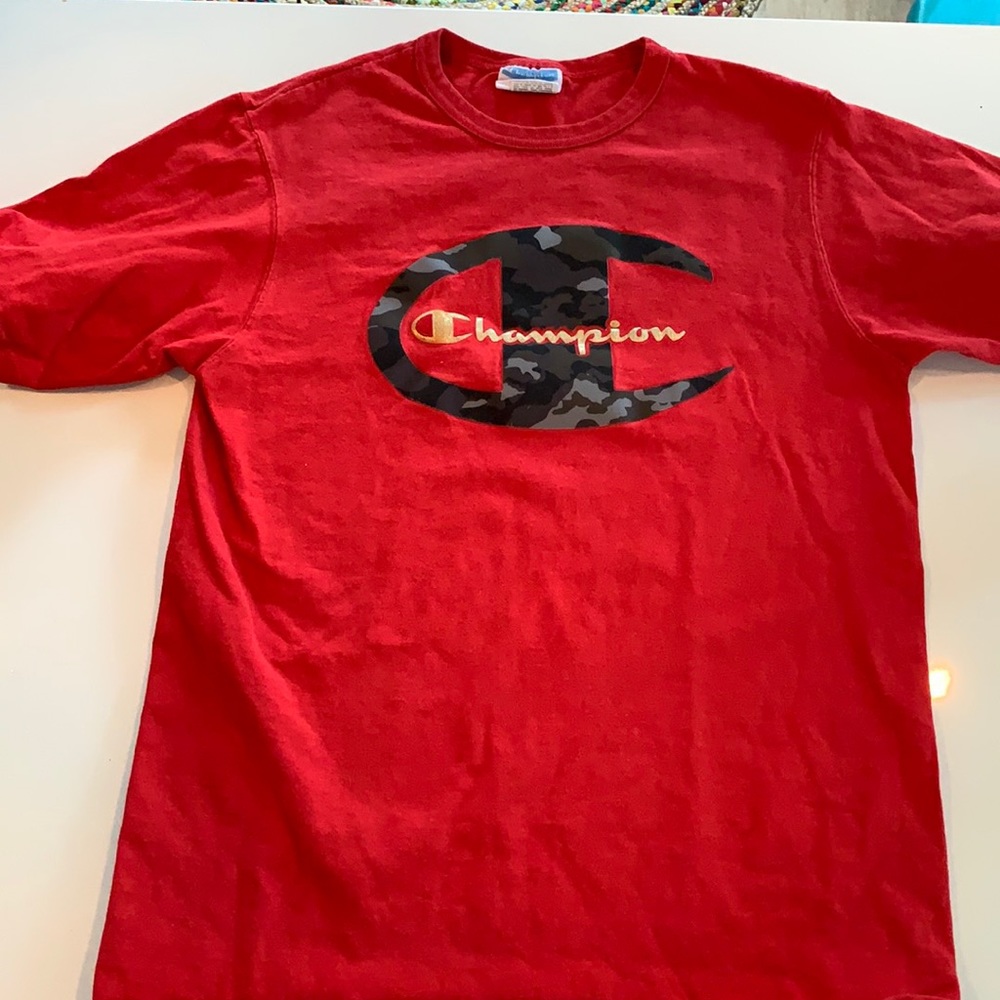 Red Champion T-shirt